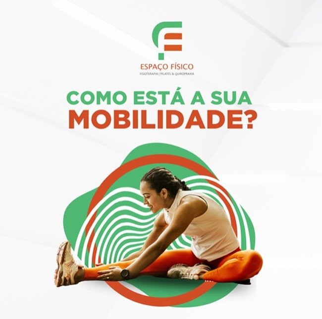 Arte para clínica de fisioterapia